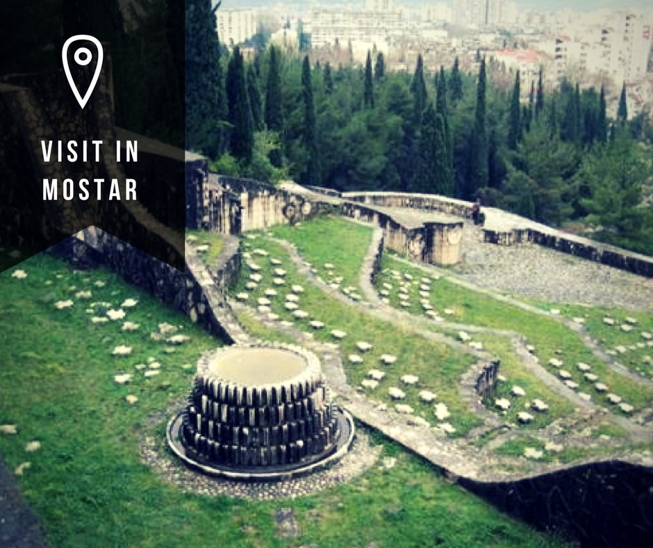 The Partisan Memorial Cemetery in Mostar is a monument of past times.