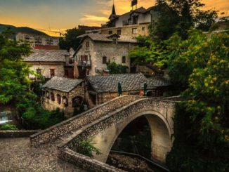 small bridge mostar